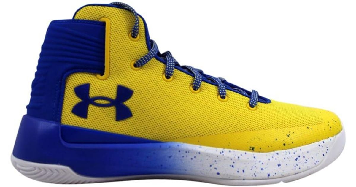 curry 3zero blue and yellow