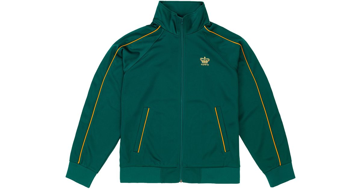 supreme crown track jacket