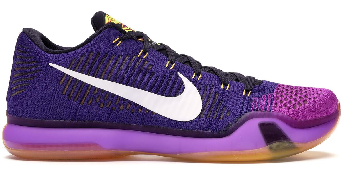 kobe x elite high purple