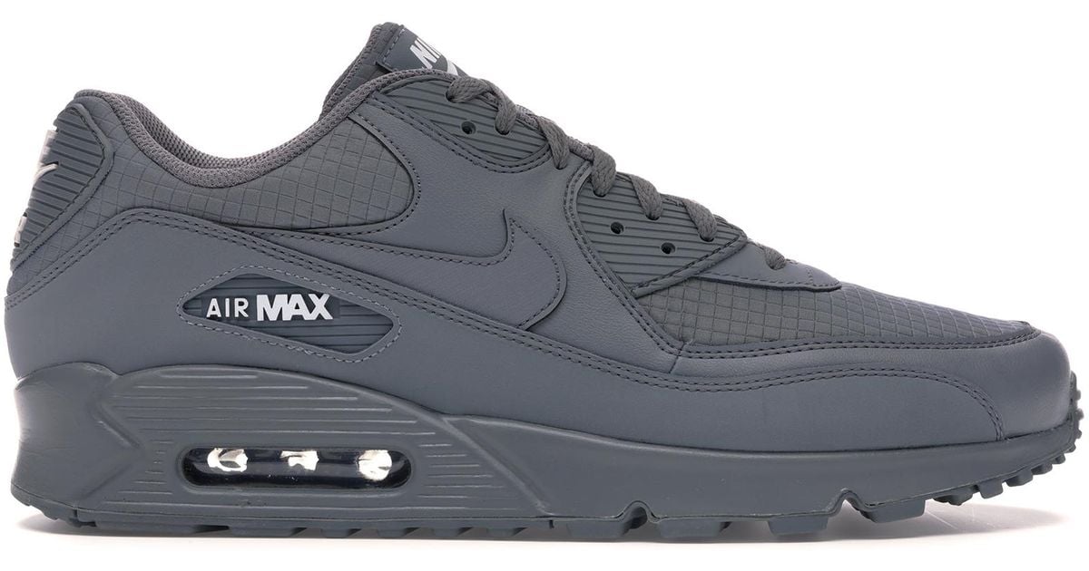 Nike Air Max 90 Triple Grey in Cool Grey/White (Gray) for Men - Lyst
