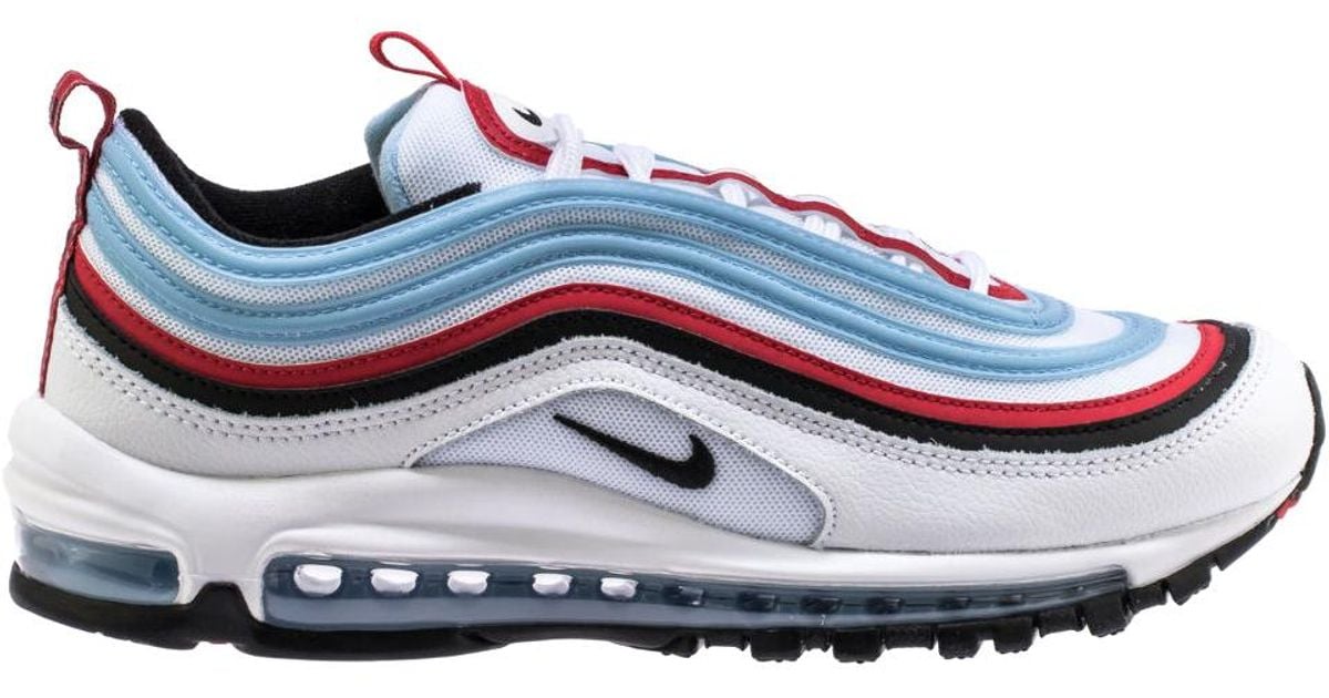 red blue and white air max 97