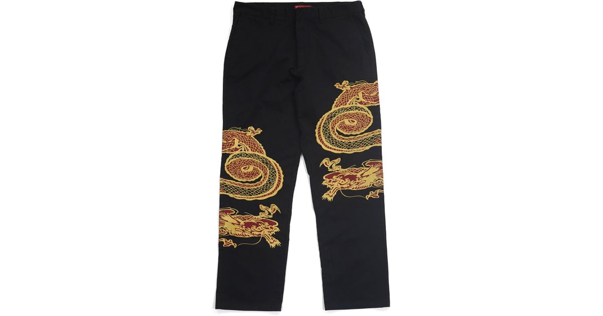supreme dragon pants