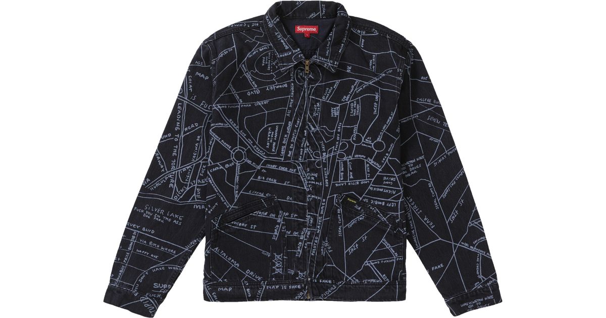 supreme gonz map work jacket