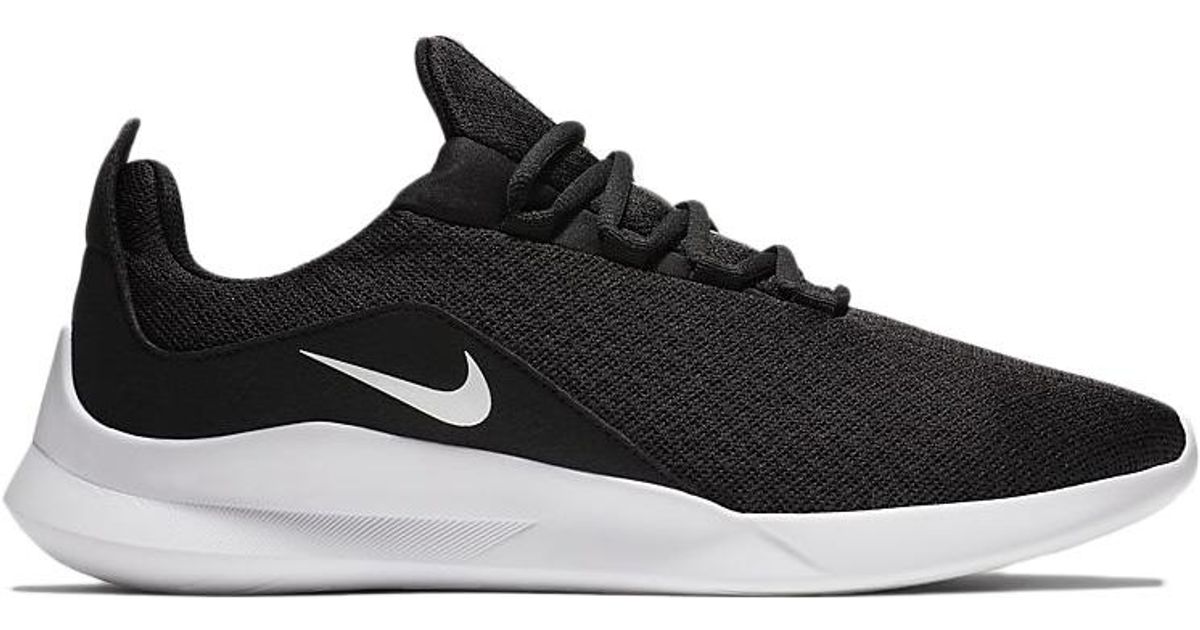nike viale black and white