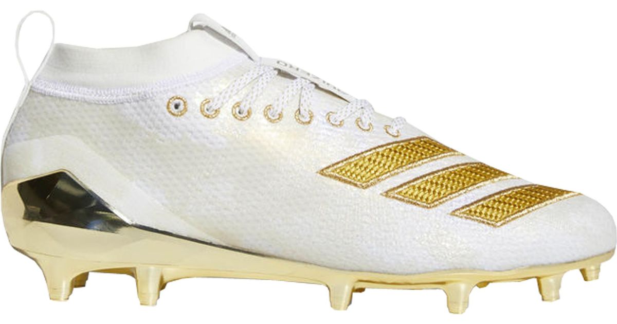 white gold cleats