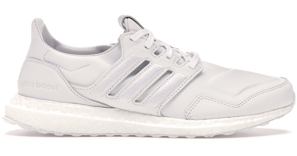 leather ultra boost black