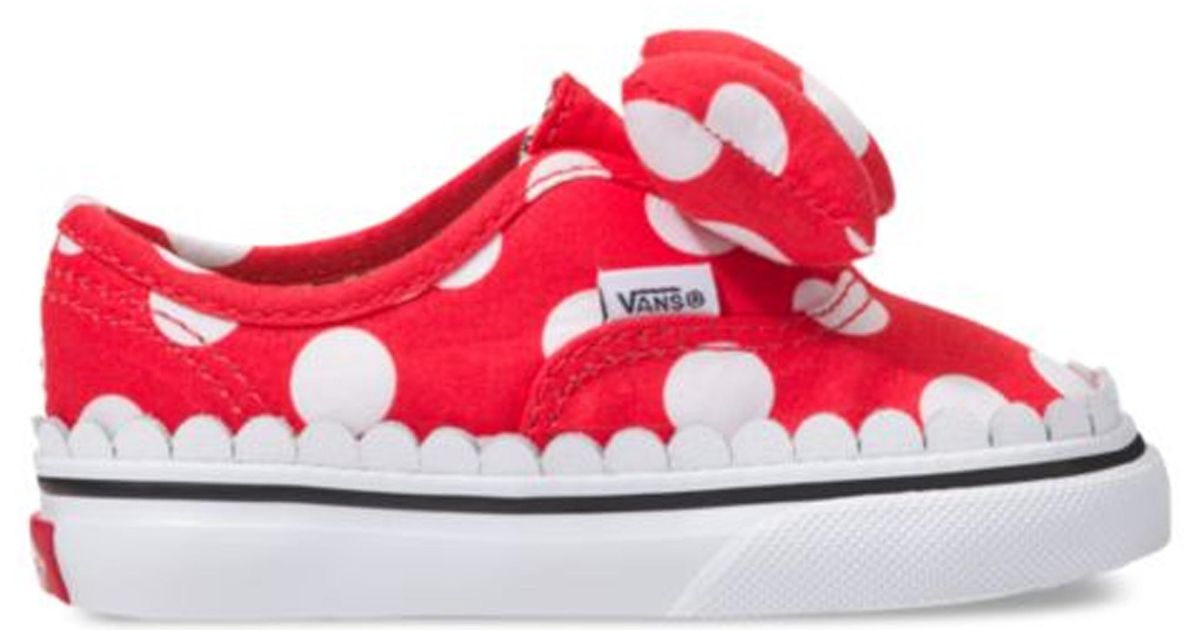 minnie mouse bow vans