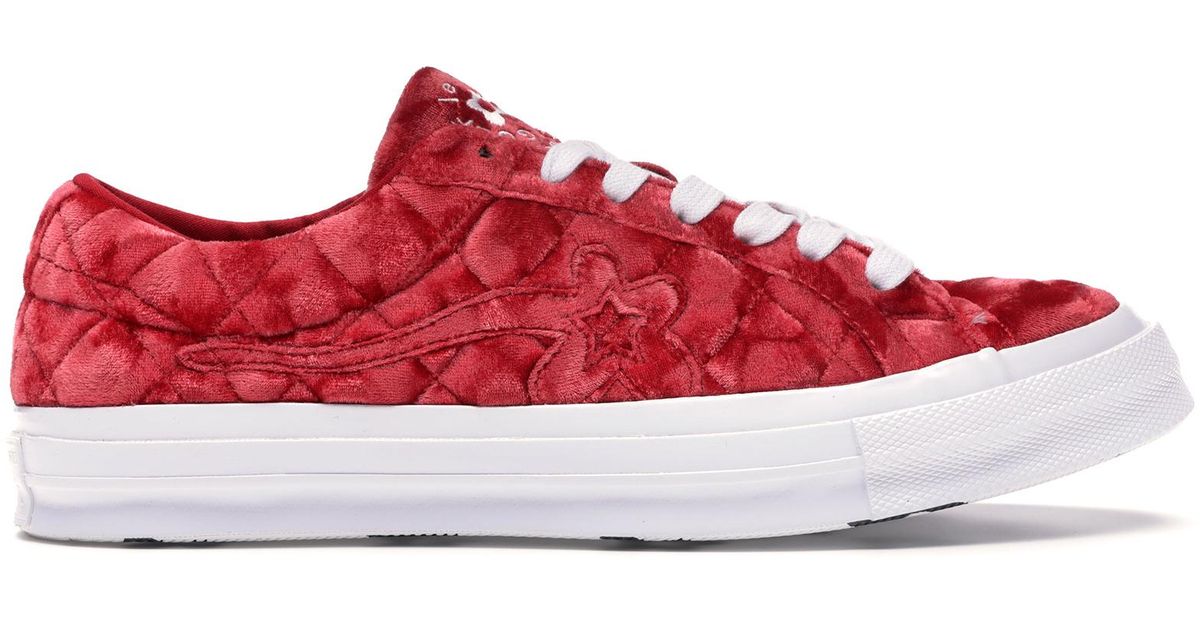 golf le fleur velvet red