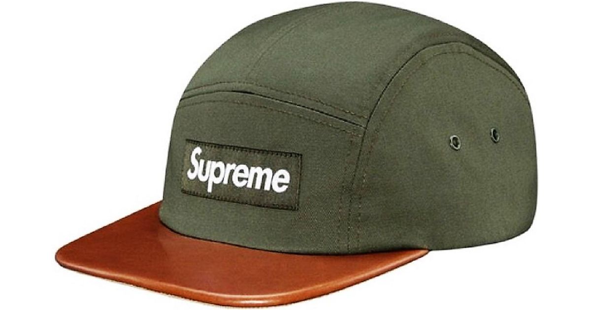 supreme olive hat