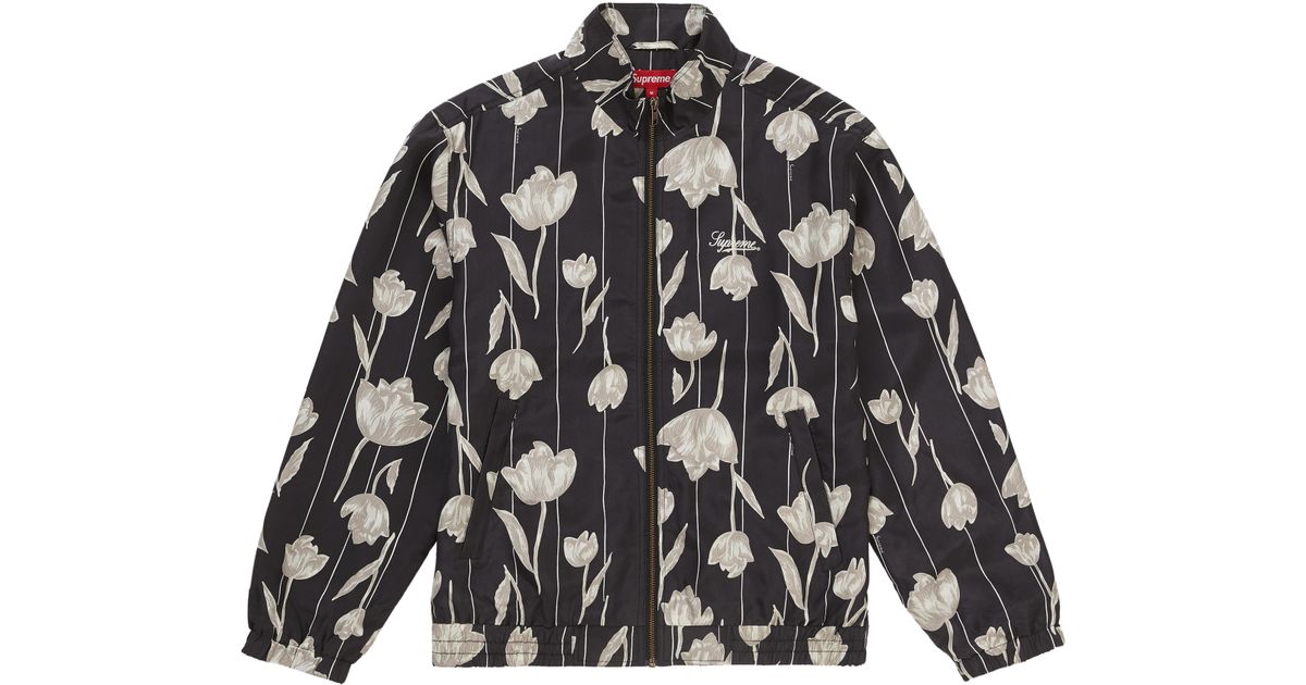 supreme floral jacket