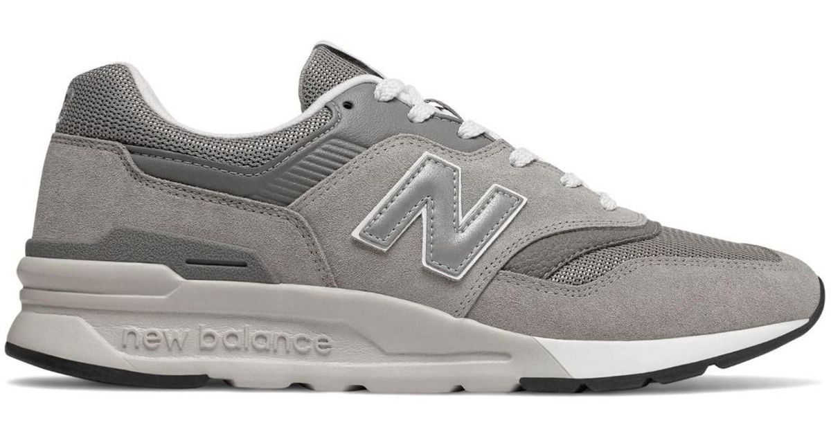 new balance 997 grey silver