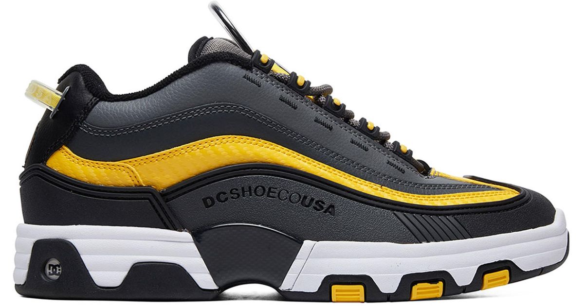 yellow dc shoes
