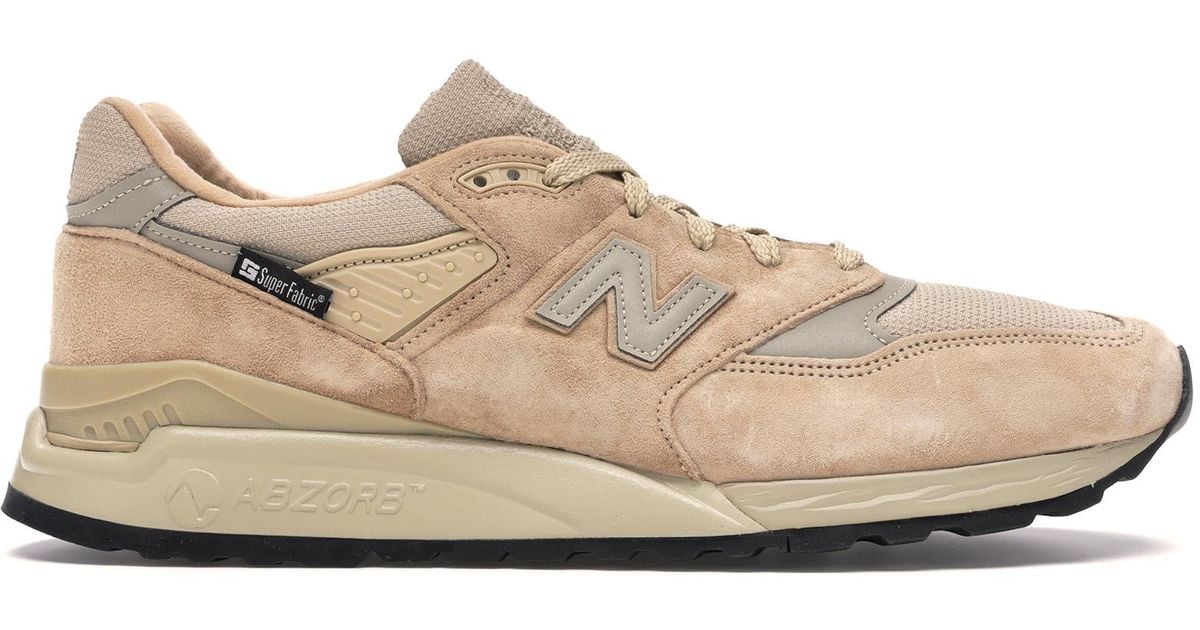 new balance cream and black