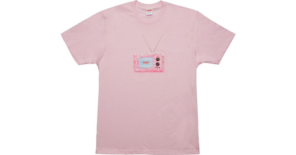 supreme tv shirt