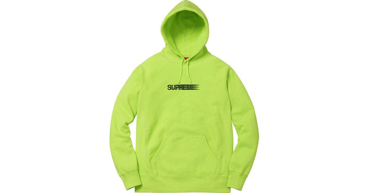 supreme motion logo hoodie stockx