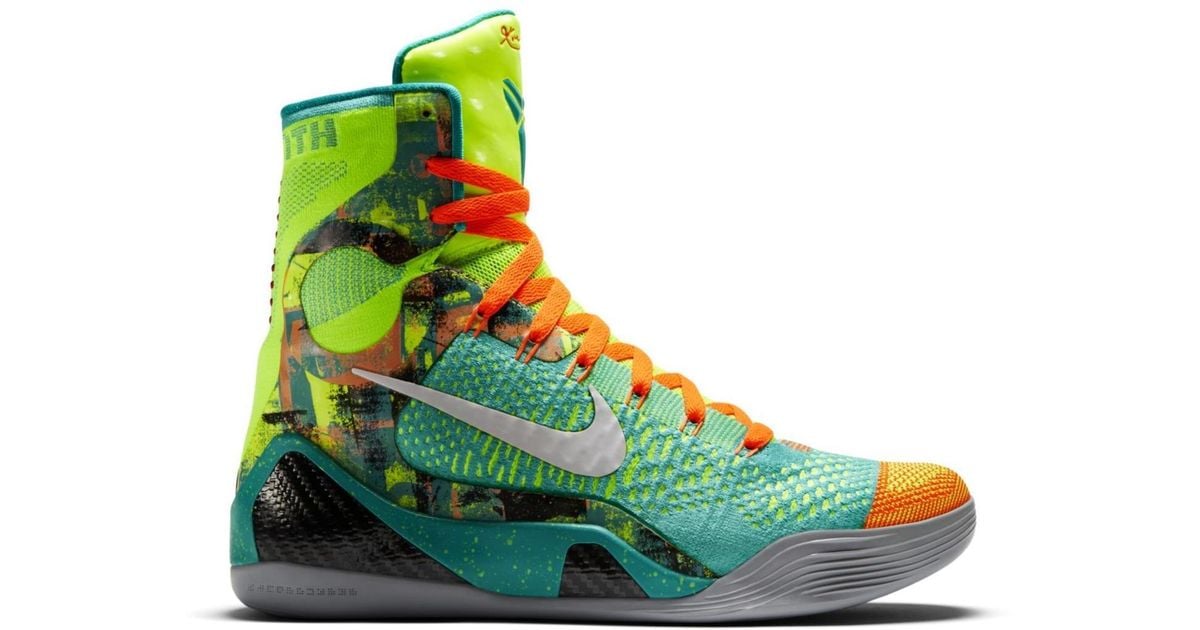 nike kobe 9 mens green
