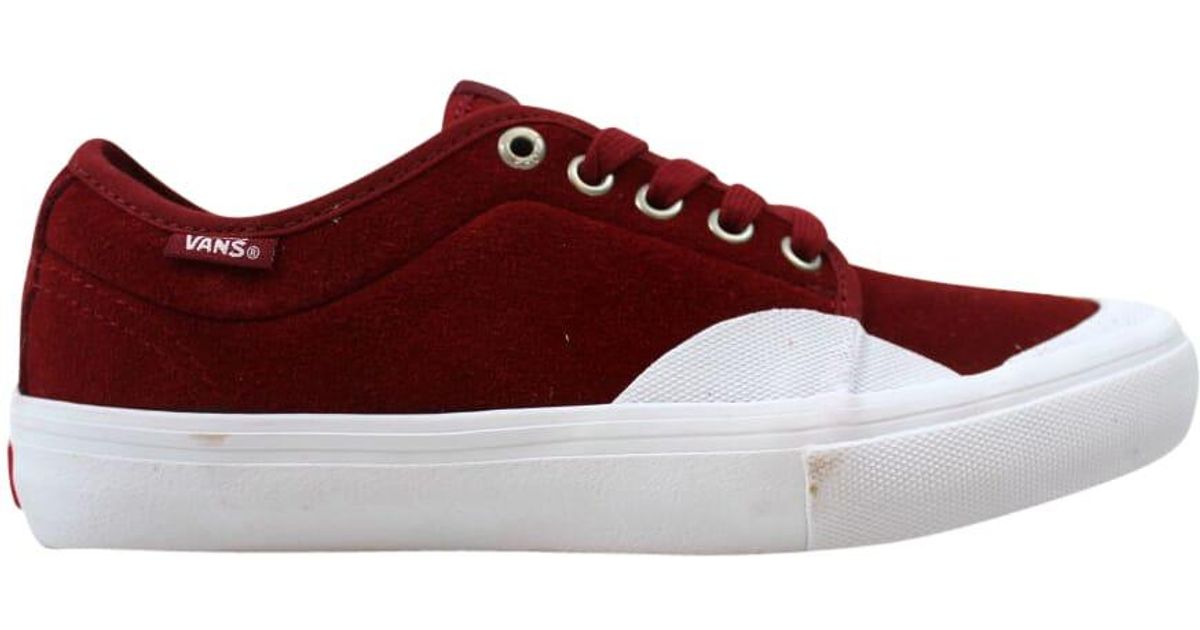 low pro red vans