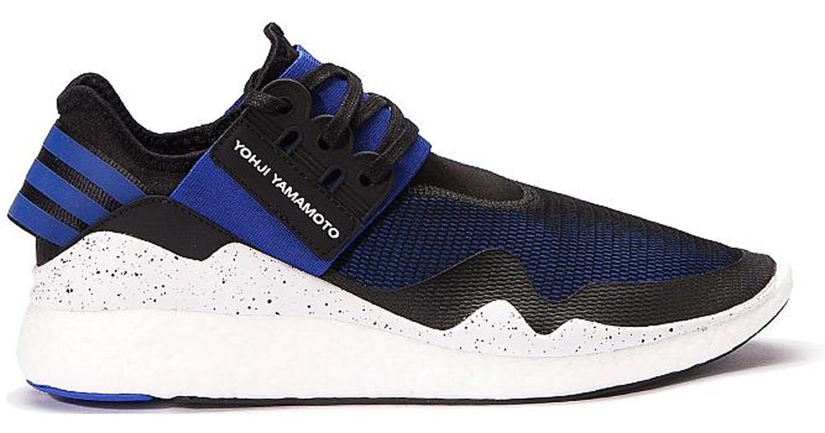 adidas Y-3 Retro Boost Black Electric Blue for Men - Lyst