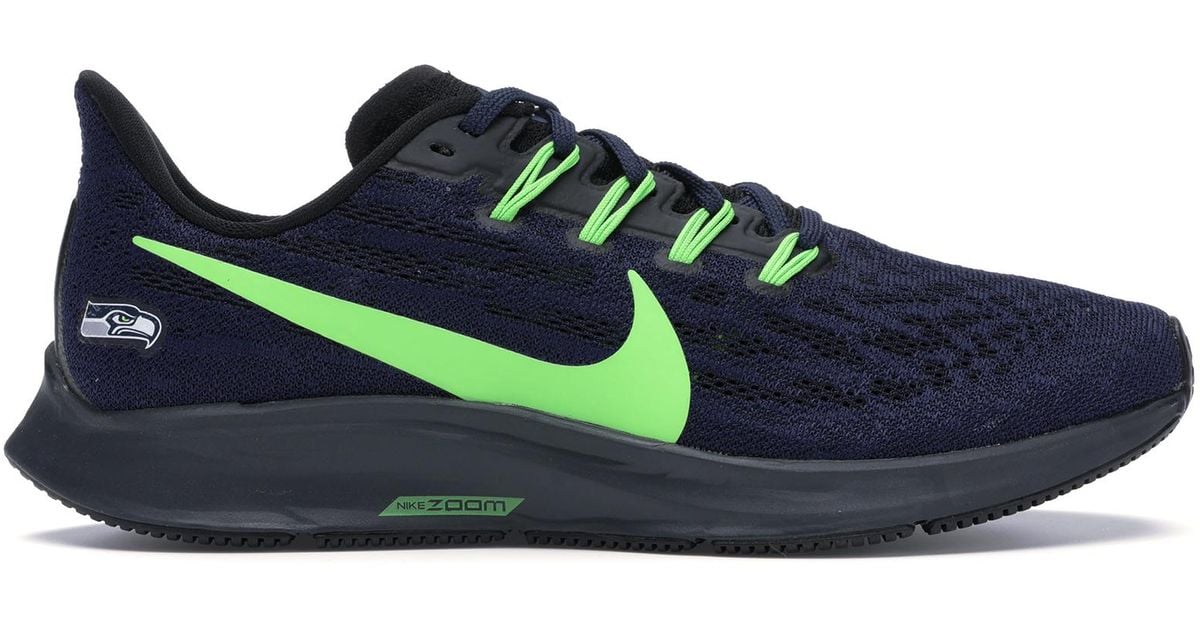 nike air zoom pegasus 36 seahawks