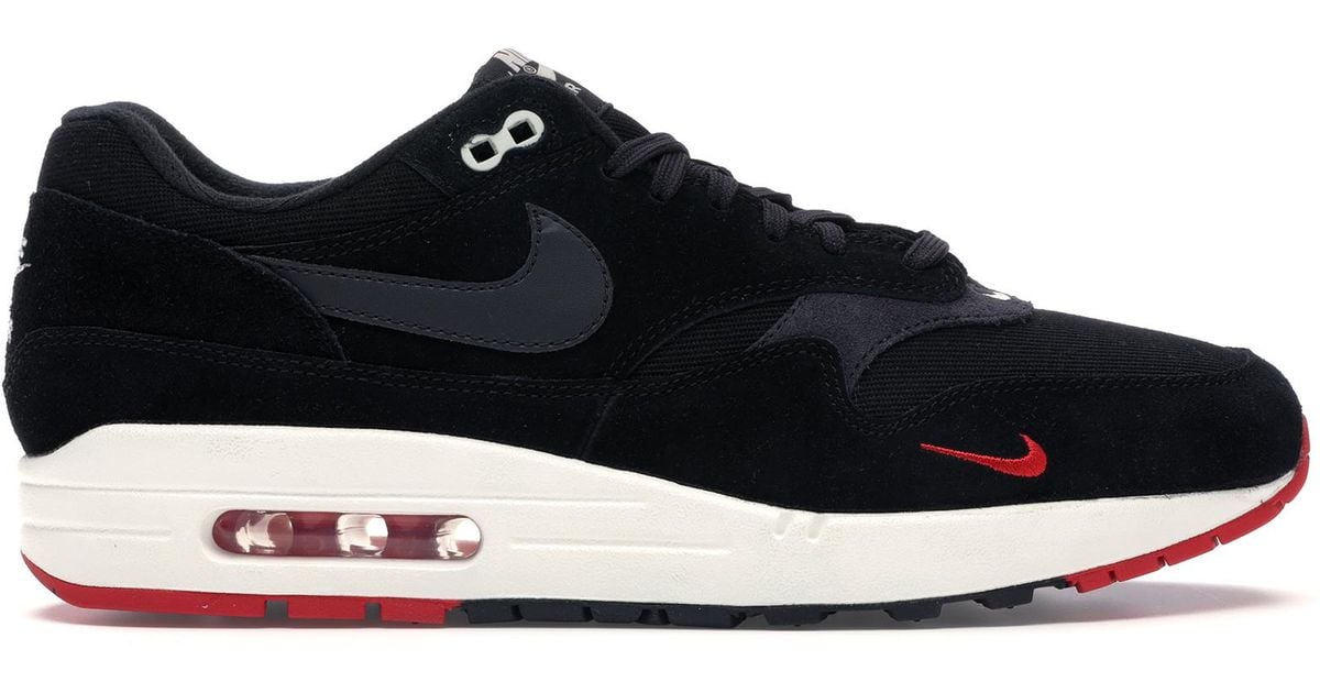 nike air max 1 premium mini swoosh bred