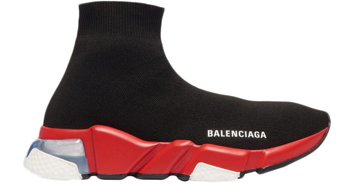 balenciaga speed clear sole