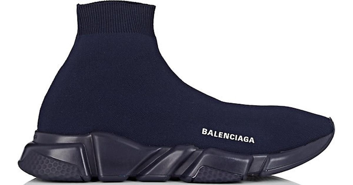 balenciaga arena navy blue