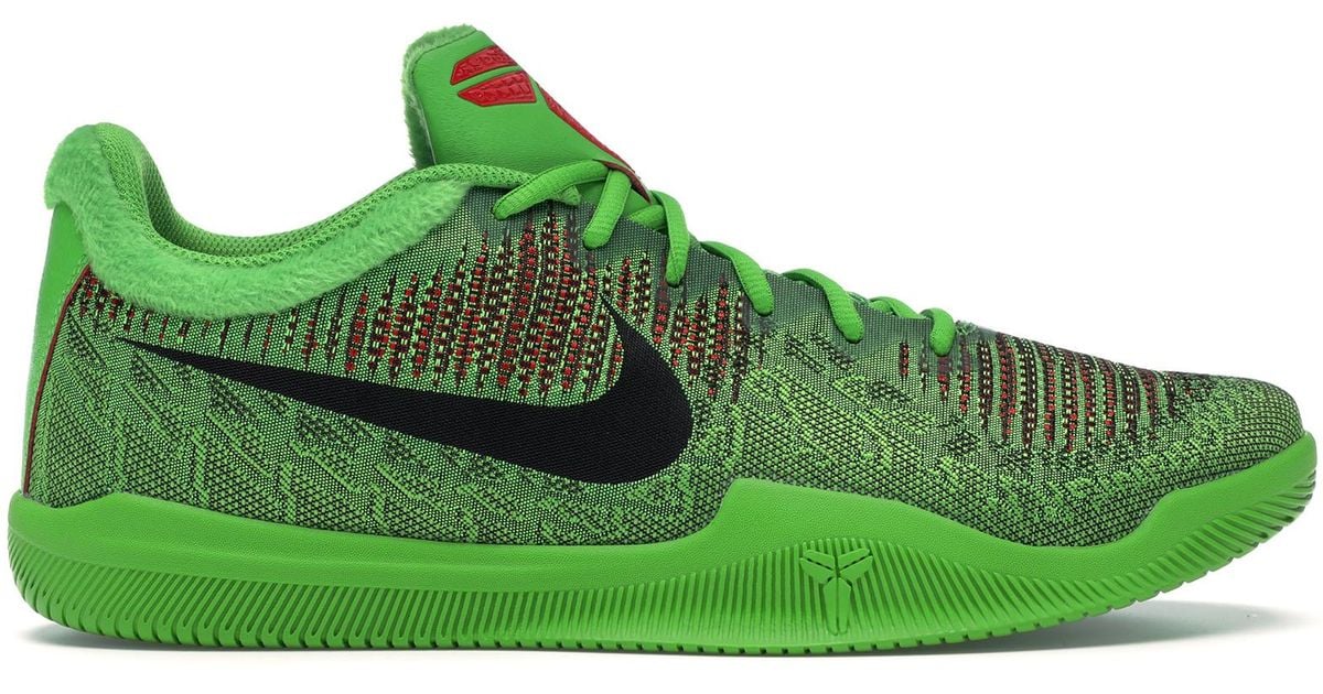 nike mamba rage grinch