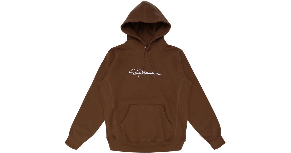 supreme script hooded