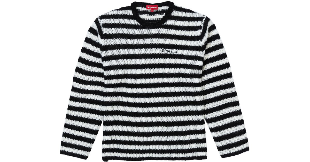 supreme mohair sweater