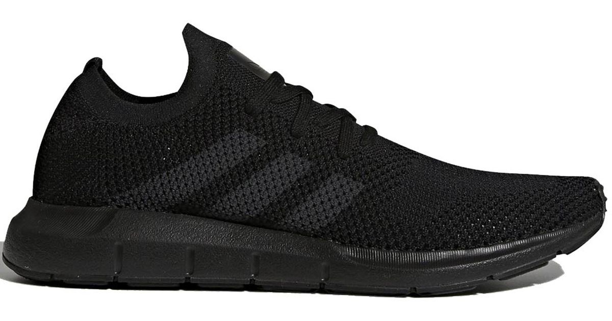 swift run primeknit triple black