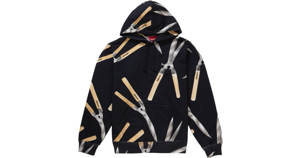 supreme shears hoodie