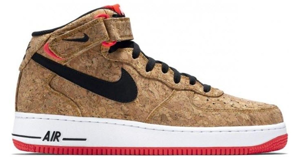 nike air force 1 mid cork