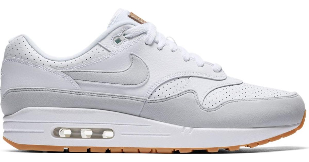 air max 1 white platinum gum