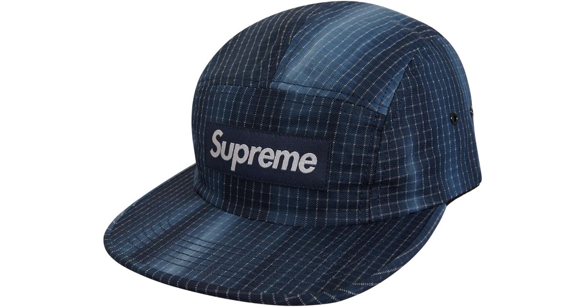 supreme tie dye ripstop camp cap
