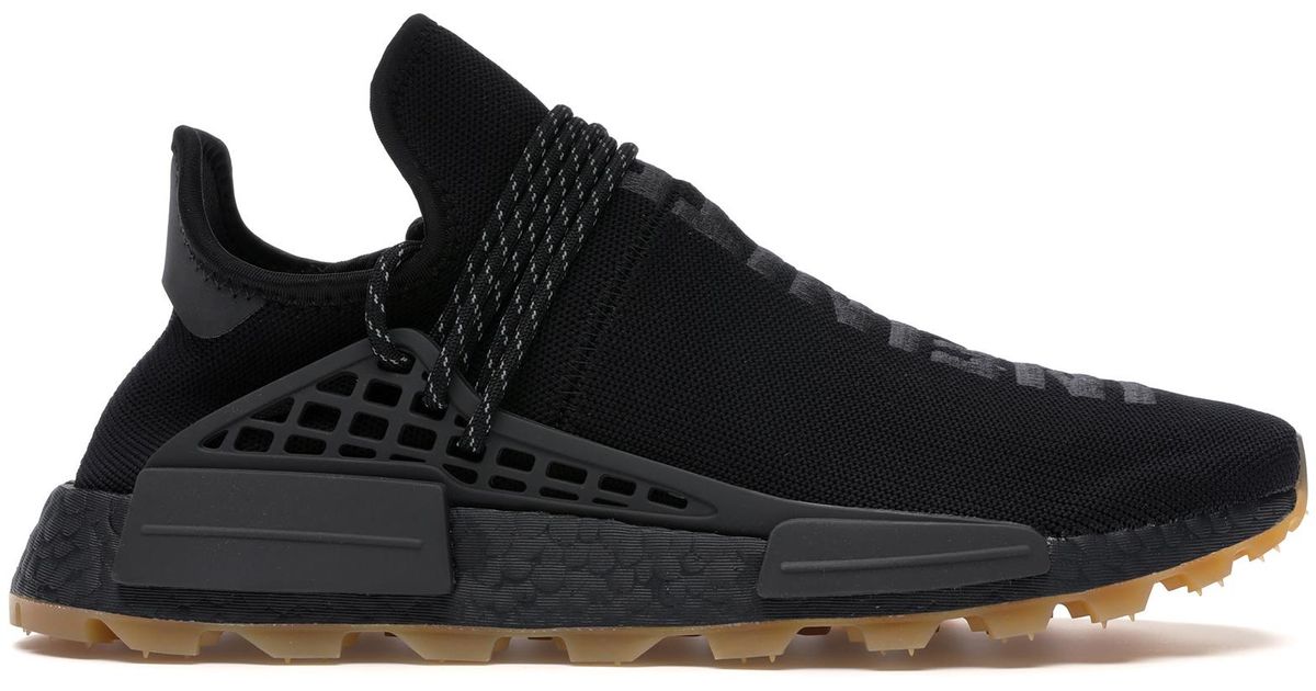 pharrell williams x adidas nmd hu trail black