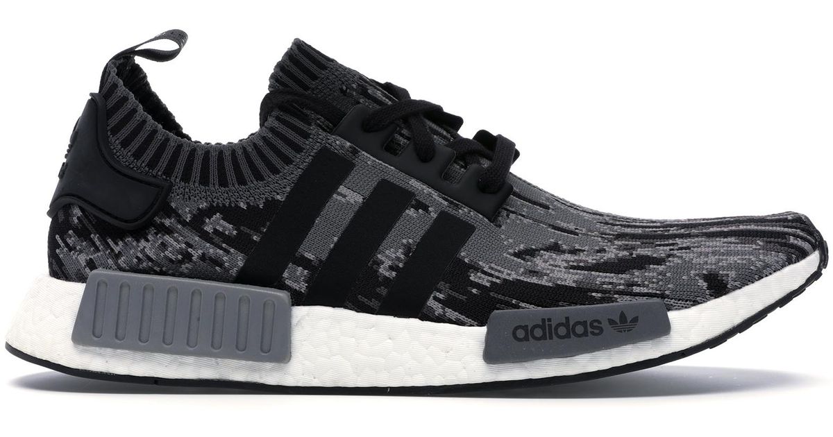 adidas nmd r1 core black grey three