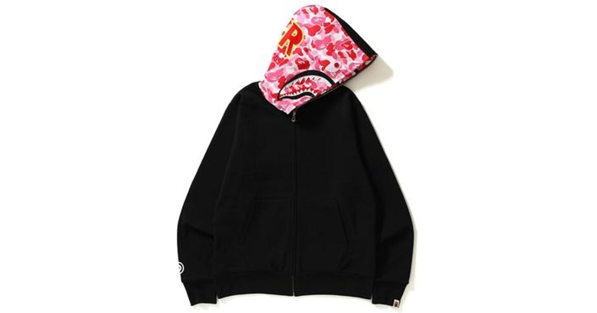 reversible bape hoodie