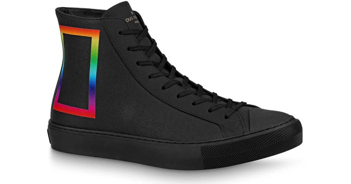 Louis Vuitton Tattoo Taiga Rainbow in Black for Men - Lyst