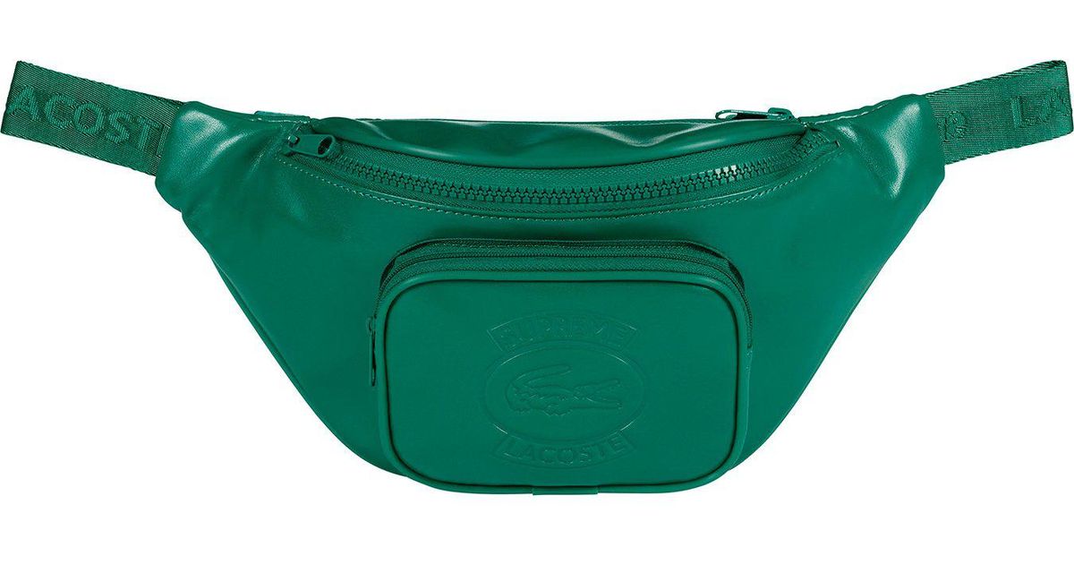 supreme fanny pack green
