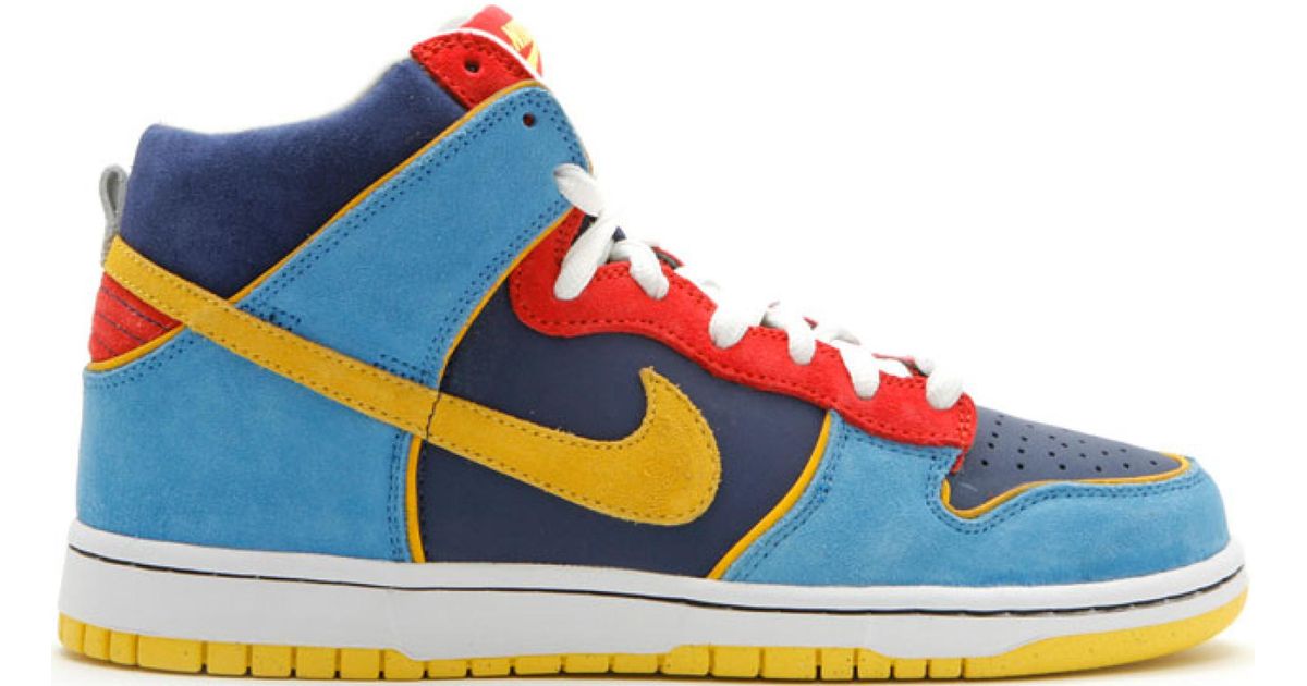 nike sb dunk high pacman