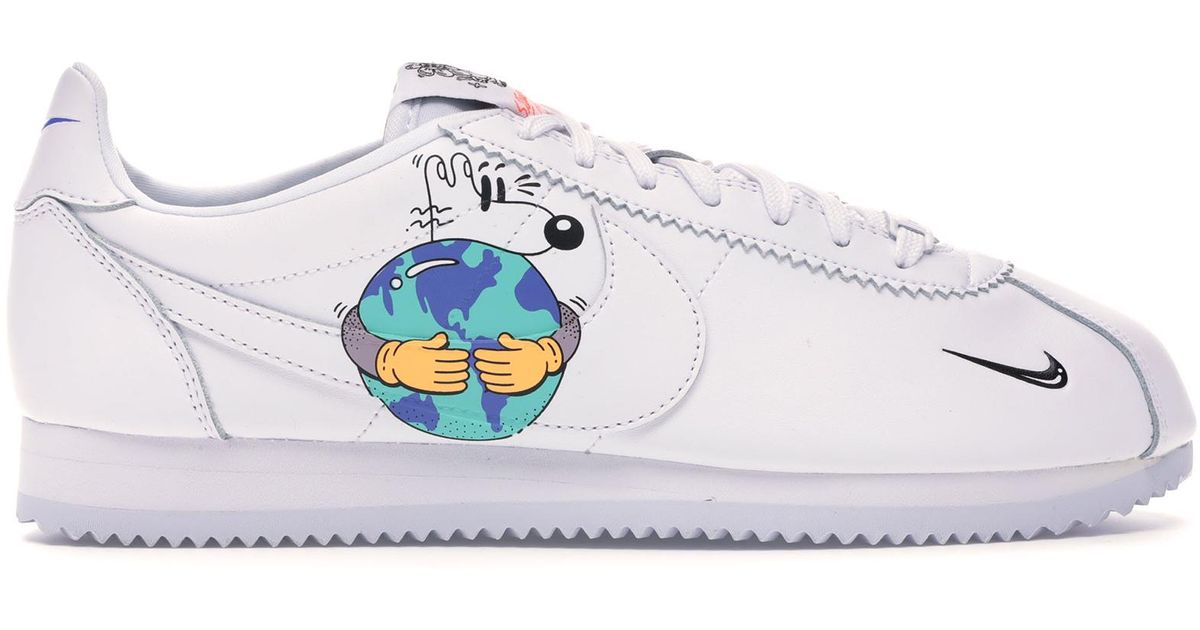 Moda Paine Gillic línea Nike Cortez Flyleather Steve Harrington Earth Day (2019) in White/White-White (White) for Men - Lyst Moda Paine Gillic línea Nike Cortez Flyleather Steve Harrington Earth Day (2019) in White/White-White (White) for Men - Lyst