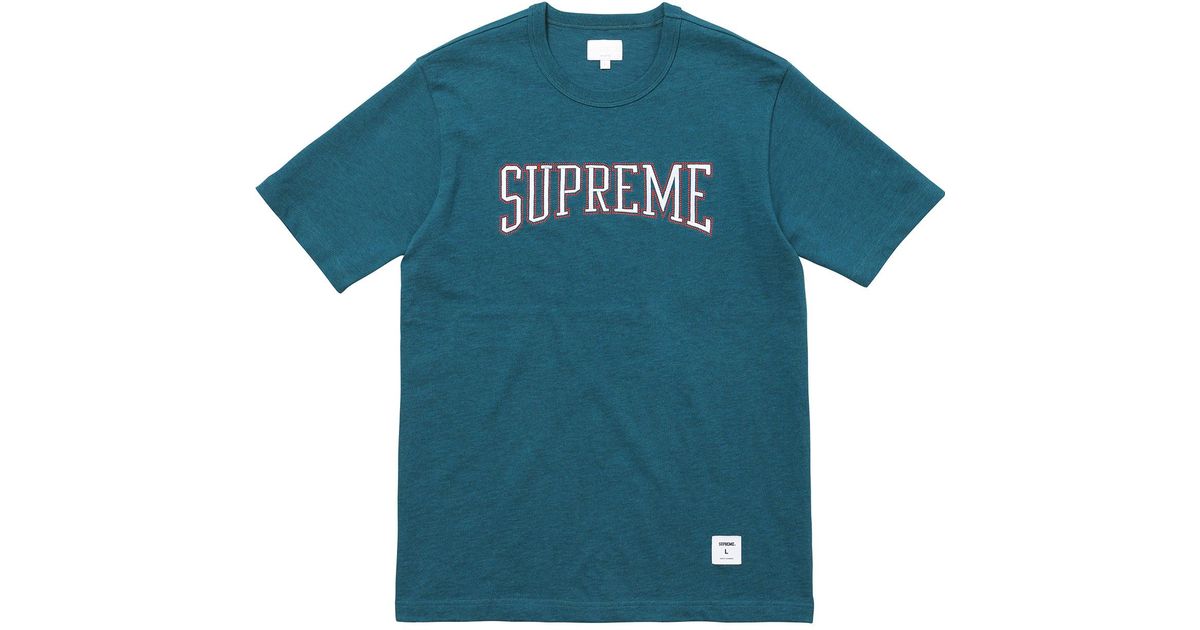 supreme dotted arc tee