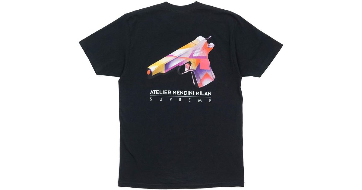 supreme mendini gun tee