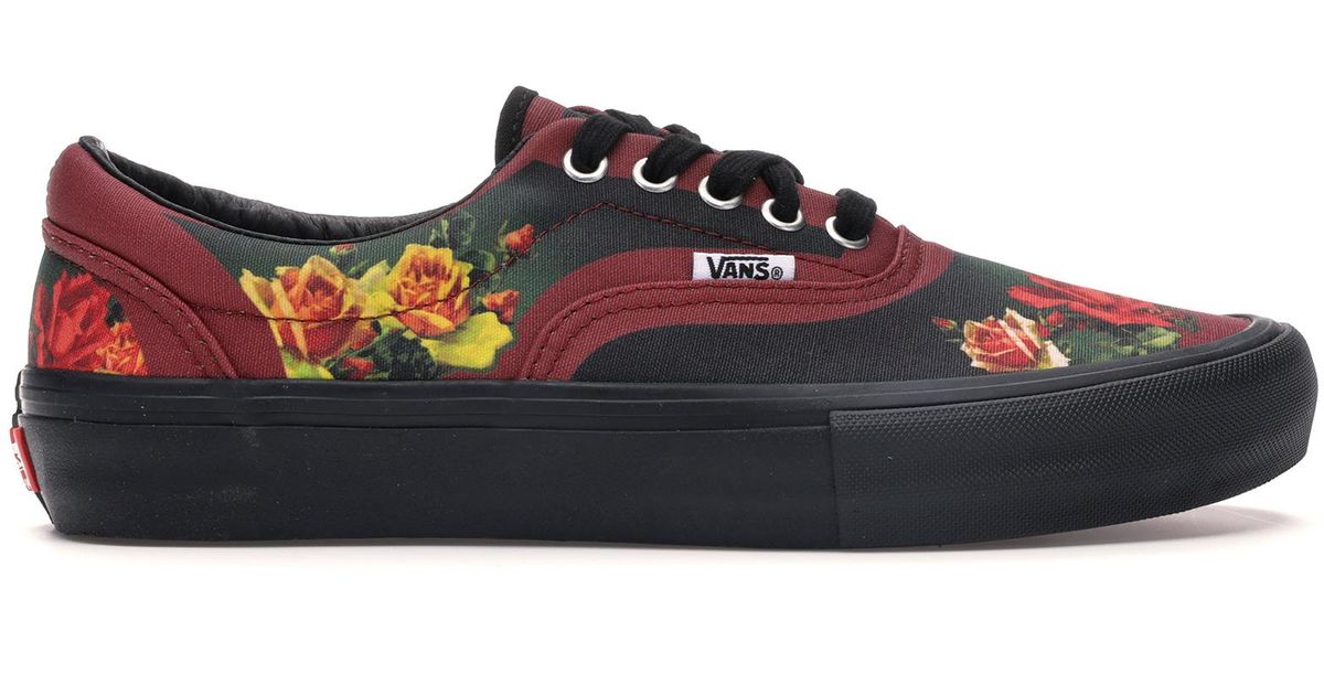 vans era supreme jean paul gaultier peach
