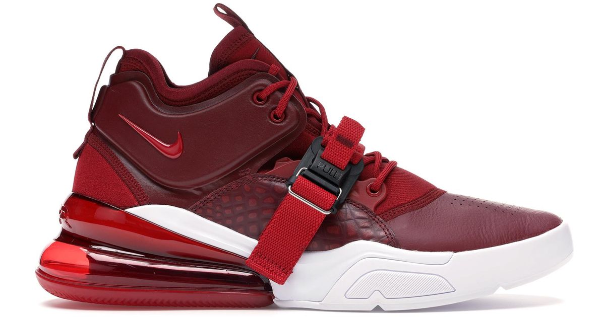 nike air force 270 red croc