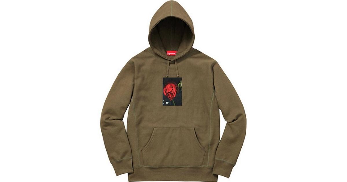 supreme araki rose hoodie