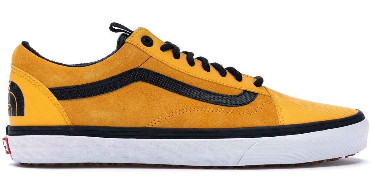 vans old skool mte dx the north face yellow
