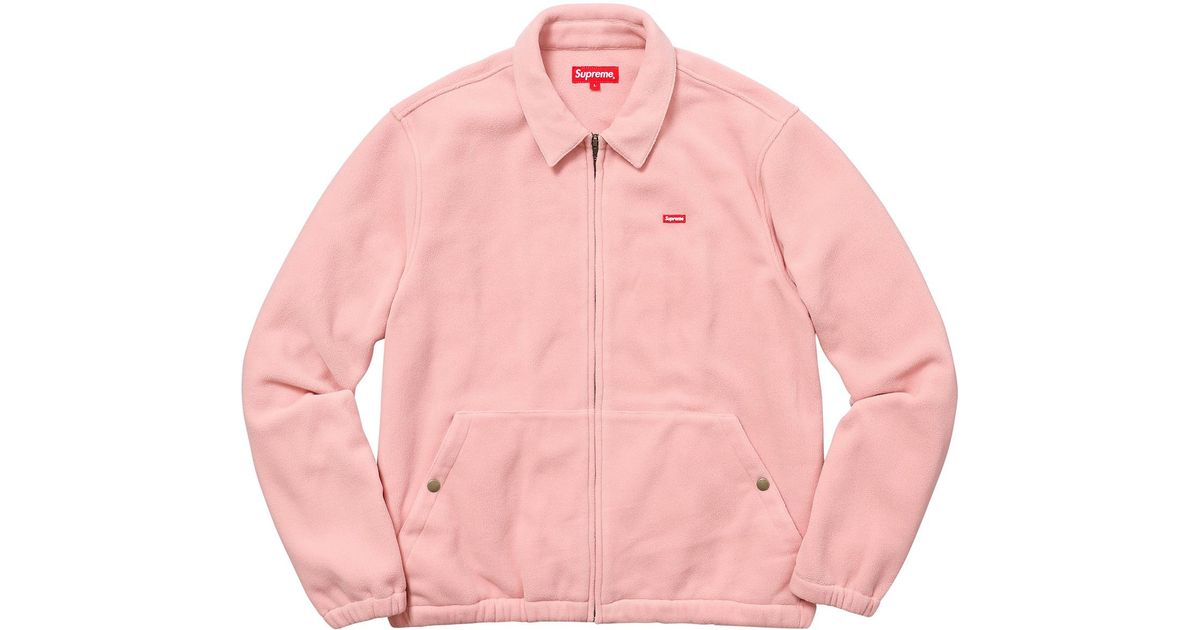 supreme pink jacket