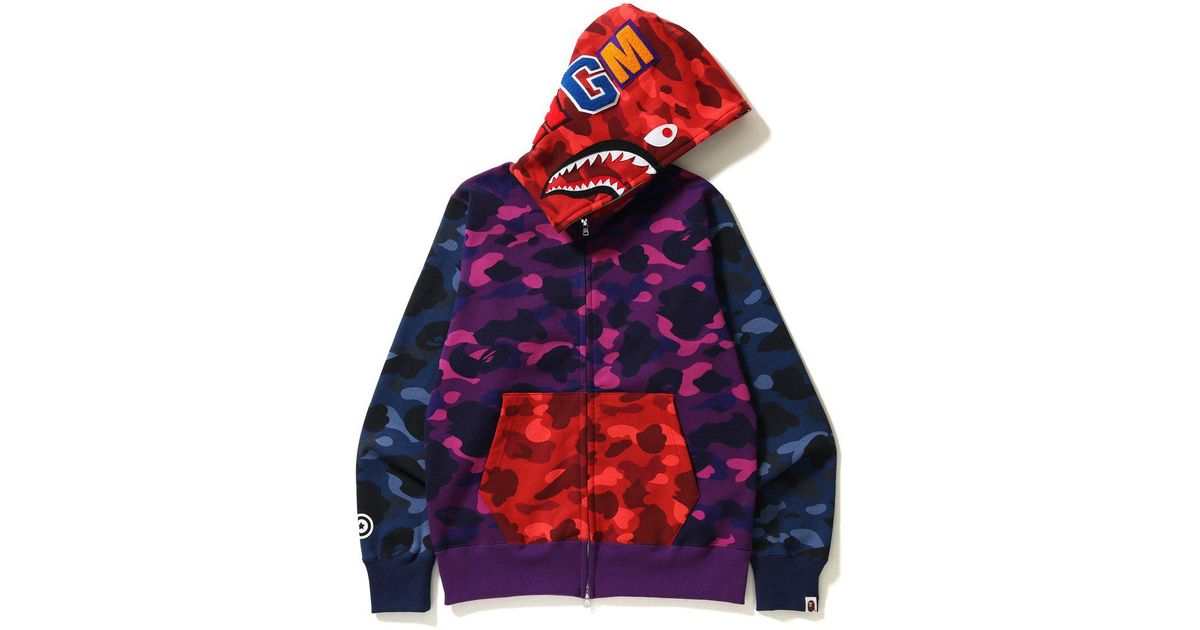 multicolor bape jacket