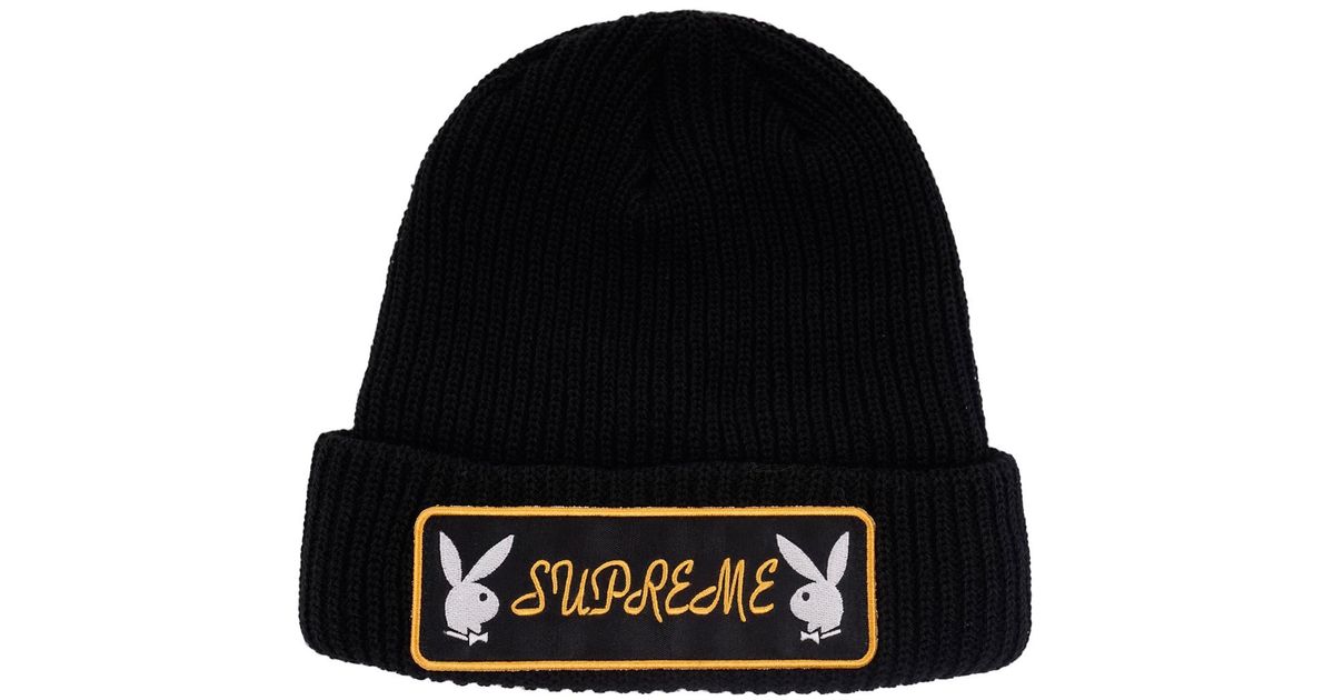 supreme playboy beanie